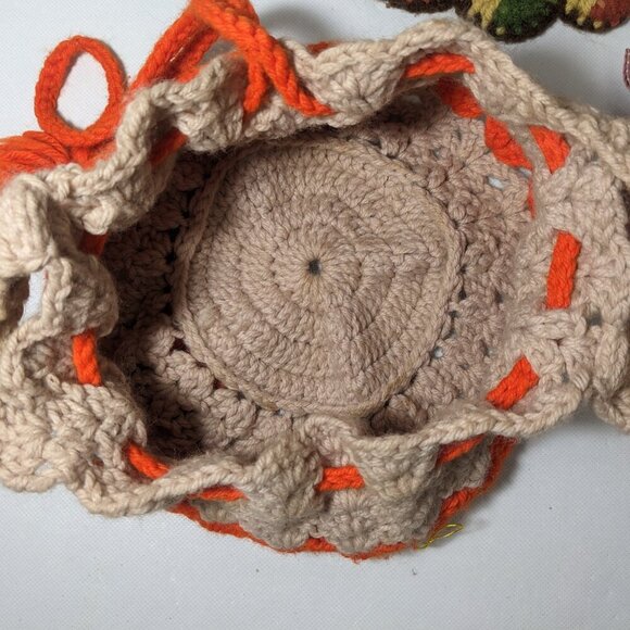 GOOD- Lot of 8 - Handmade Pot Holders Crocheted Assorted Colors - Picture 3 of 8